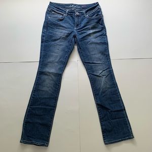 INC Denim Boot Leg Short Denim Blue Jeans Size 6S